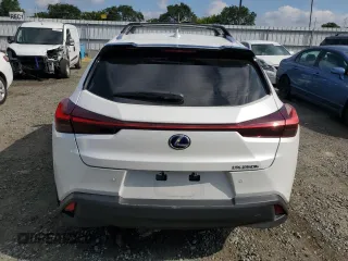 2021 Lexus UX with VIN JTHX9JBH6M2052870, listed as a Copart auction lot 54749535 with 62,800 mi miles and Salvage Title. Bid and sale history available at carsss.com. Image 6.
