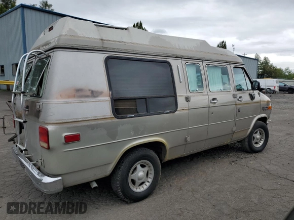 1992 Chevrolet Chevy Van с VIN 1GBEG25K2N7130047, выставлен на аукционе Copart как лот 68682724 с пробегом 143 585 миль миль и Списание • Salvage title. История ставок и продаж доступна на DreamBid. Изображение 3.