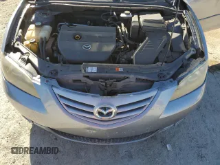 2006 Mazda 3 s with VIN JM1BK324461504512, listed as a Copart auction lot 80015434 with 130,797 mi miles and Salvage Title. Bid and sale history available at DreamBid. Image 11.