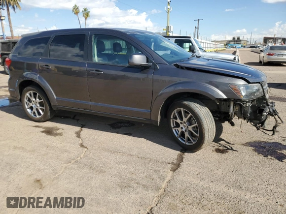 2018 Dodge Journey GT with VIN 3C4PDCEG6JT370304, listed as a Copart auction lot 53280185 with 86,392 mi miles and Clean title. Bid and sale history available at DreamBid. Image 4.