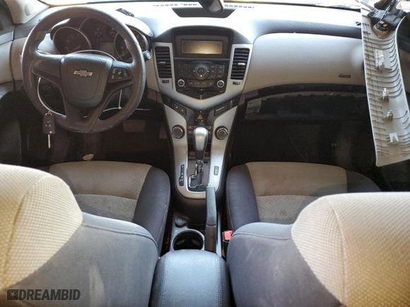 2014 Chevrolet Cruze LS with VIN 1G1PA5SG3E7223417, listed as a Copart auction lot 58986724 with 164,579 mi miles and Salvage Title. Bid and sale history available at carsss.com. Image 8.