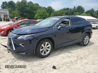 2018 Lexus RX 350 with VIN 2T2BZMCA4JC160332, listed as a Copart auction lot 60565125 with 21,221 mi miles and Salvage title. Bid and sale history available at DreamBid. Image 1.