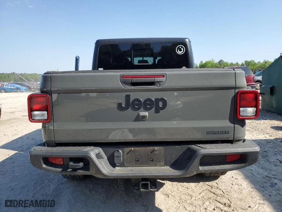 2021 Jeep Gladiator Willys with VIN 1C6HJTAG9ML542271, listed as a Copart auction lot 51947785 with 34,251 mi miles and Salvage Title. Bid and sale history available at carsss.com. Image 6.
