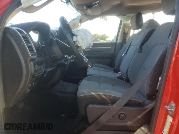 2019 Ram 1500 Big Horn/Lone Star with VIN 1C6SRFFTXKN854008, listed as a Copart auction lot 52307845 with 62,757 mi miles and Non Repairable. Bid and sale history available at carsss.com. Image 7.