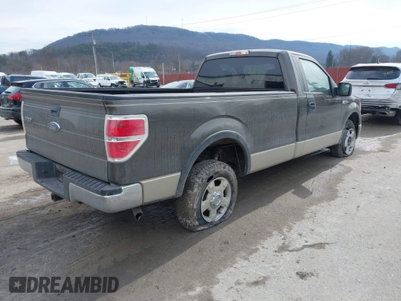 2009 Ford F-150 XL with VIN 1FTPF12V79KC35637, listed as a IAAI auction lot 41645222 with 169,114 mi miles. Bid and sale history available at carsss.com. Image 4.