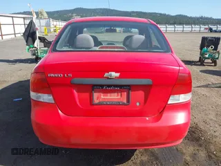 2005 Chevrolet Aveo LS with VIN KL1TD52685B441524, listed as a IAAI auction lot 42111533 with 112,641 mi miles and . Bid and sale history available at DreamBid. Image 17.