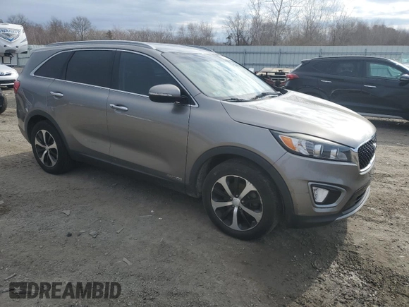 2016 Kia Sorento EX with VIN 5XYPHDA51GG107474, listed as a Copart auction lot 50674795 with 125,543 mi miles and Clean Title. Bid and sale history available at carsss.com. Image 4.