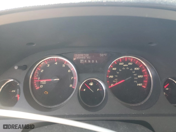 2009 GMC Acadia SLT2 with VIN 1GKEV33D39J210031, listed as a Copart auction lot 50052345 with 195,945 mi miles and Salvage Title. Bid and sale history available at carsss.com. Image 9.
