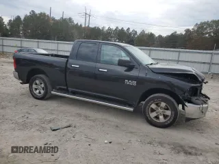 2018 Ram 1500 SLT with VIN 1C6RR7GG7JS319532, listed as a Copart auction lot 79462684 with 116,415 mi miles and Salvage title. Bid and sale history available at DreamBid. Image 4.