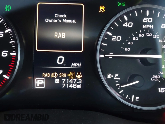 2024 Subaru Ascent Onyx with VIN 4S4WMAHDXR3447065, listed as a IAAI auction lot 41337362 with 7,148 mi miles and . Bid and sale history available at DreamBid. Image 7.