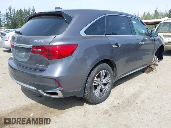 2017 Acura MDX with VIN 5J8YD4H33HL005170, listed as a IAAI auction lot 42131322 with 74,146 mi miles and . Bid and sale history available at DreamBid. Image 4.