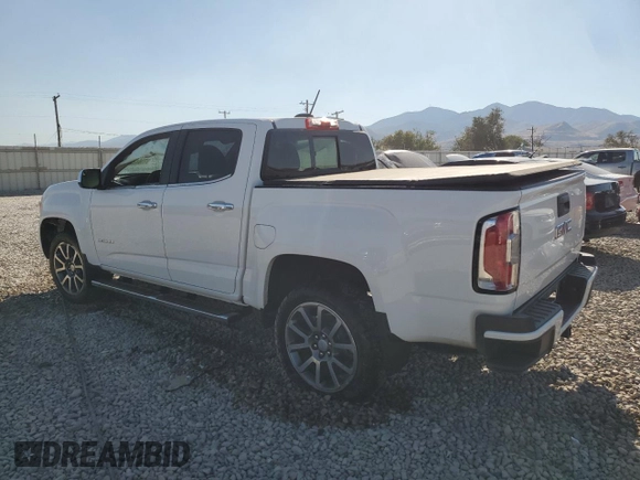 2017 GMC Canyon 4WD Denali with VIN 1GTP6EE11H1291755, listed as a Copart auction lot 70841594 with 89,609 mi miles and Salvage Title. Bid and sale history available at carsss.com. Image 2.