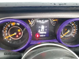 2023 Jeep Wrangler Sport S with VIN 1C4HJXDNXPW543376, listed as a Copart auction lot 86488024 with 35,935 mi miles and Salvage Title. Bid and sale history available at DreamBid. Image 9.