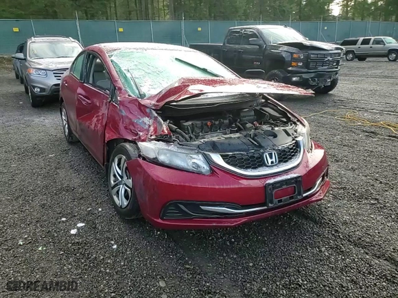 2014 Honda Civic Sedan LX with VIN 19XFB2F5XEE244028, listed as a Copart auction lot 49170145 with 63,213 mi miles and Salvage Title. Bid and sale history available at carsss.com. Image 10.