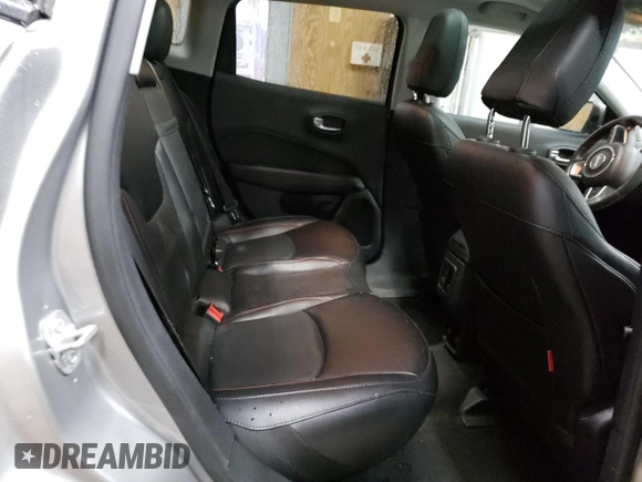2020 Jeep Compass Trailhawk with VIN 3C4NJDDB4LT112426, listed as a Copart auction lot 56547345 with 40,827 mi miles and Salvage title. Bid and sale history available at DreamBid. Image 11.