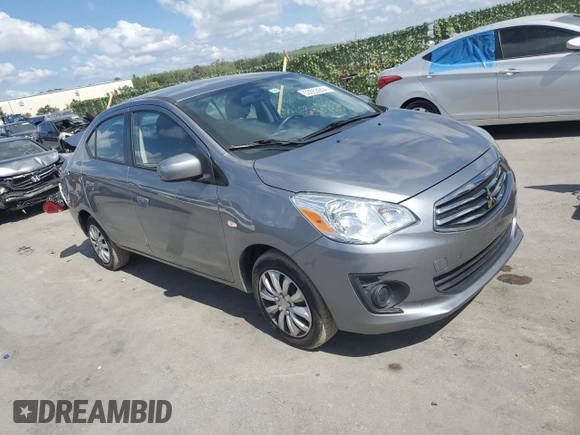 2018 Mitsubishi Mirage G4 ES with VIN ML32F3FJ5JHF15898, listed as a Copart auction lot 53553944 with 79,998 mi miles. Bid and sale history available at carsss.com. Image 4.