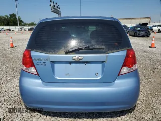 2005 Chevrolet Aveo LS with VIN KL1TD62675B296286, listed as a Copart auction lot 60978265 with 71,308 mi miles and Clean title. Bid and sale history available at DreamBid. Image 6.