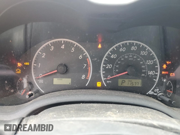 2013 Toyota Corolla L with VIN 5YFBU4EEXDP193486, listed as a Copart auction lot 51381565 with 115,771 mi miles and Salvage Title. Bid and sale history available at carsss.com. Image 9.