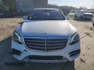 2018 Mercedes-Benz S 560 with VIN WDDUG8DB0JA380210, listed as a Copart auction lot 42858285 with 111,984 mi miles and Salvage Title. Bid and sale history available at carsss.com. Image 5.