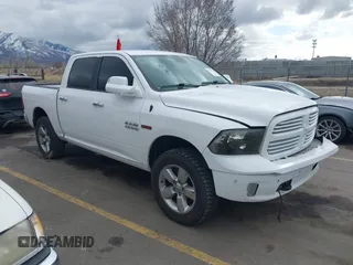 2018 Ram 1500 Big Horn with VIN 1C6RR7LM9JS354875, listed as a IAAI auction lot 41719756 with 105,121 mi miles. Bid and sale history available at carsss.com. Image 1.