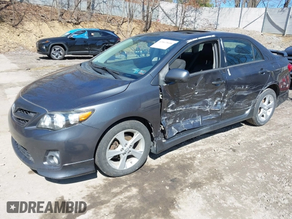 2012 Toyota Corolla L with VIN 2T1BU4EE1CC892908, listed as a IAAI auction lot 41863848 with 134,730 mi miles. Bid and sale history available at carsss.com. Image 17.