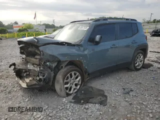 2018 Jeep Renegade Altitude with VIN ZACCJABB1JPJ35012, listed as a Copart auction lot 55047645 with Not provided miles and Salvage title. Bid and sale history available at DreamBid. Image 1.