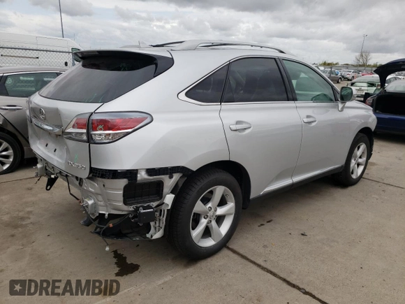2013 Lexus RX 350 with VIN 2T2BK1BA5DC171252, listed as a Copart auction lot 51543285 with 82,220 mi miles and Salvage Title. Bid and sale history available at carsss.com. Image 3.