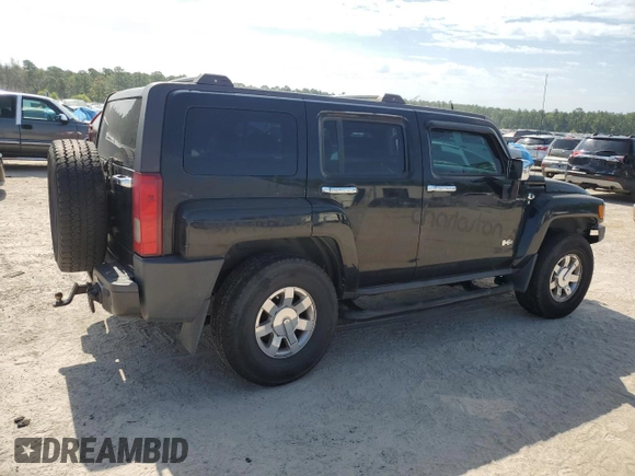 2007 Hummer H3 SUV with VIN 5GTDN13E078229136, listed as a Copart auction lot 67746824 with 169,872 mi miles and Clean Title. Bid and sale history available at carsss.com. Image 3.