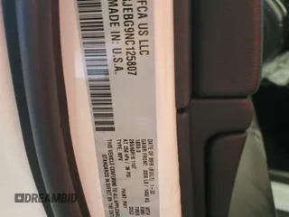 2022 Jeep Grand Cherokee WK Limited with VIN 1C4RJEBG9NC125807, listed as a Copart auction lot 79620634 with 67,406 mi miles and Salvage Title. Bid and sale history available at carsss.com. Image 15.