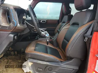 2023 Ford Bronco with VIN 1FMEE5DP5PLB97182, listed as a Copart auction lot 51738955 with 10,248 mi miles and Salvage title. Bid and sale history available at DreamBid. Image 7.