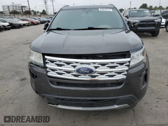 2019 Ford Explorer XLT z VIN 1FM5K8D84KGA87650, wystawiony jako Copart lot #64618715 z przebiegiem 49 213 mil mil oraz Czysty tytuł • Clean title. Historia ofert i sprzedaży dostępna na DreamBid. Obrazek 5.