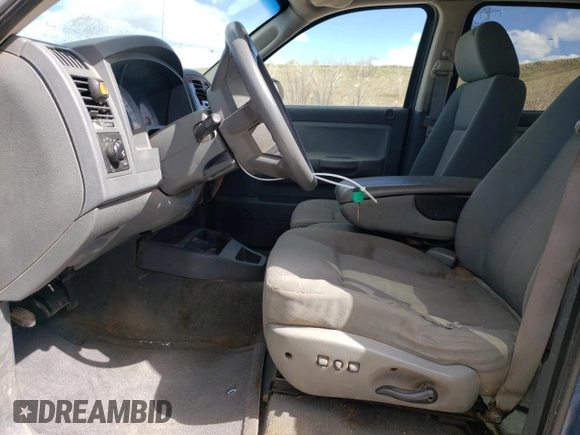 2005 Dodge Dakota SLT with VIN 1D7HW48N15S306375, listed as a Copart auction lot 52235115 with 171,047 mi miles and Clean Title. Bid and sale history available at carsss.com. Image 7.