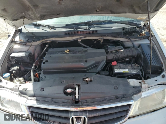 2004 Honda Odyssey EX-L with VIN 5FNRL18074B012405, listed as a Copart auction lot 45817425 with 275,855 mi miles and Salvage title. Bid and sale history available at DreamBid. Image 14.