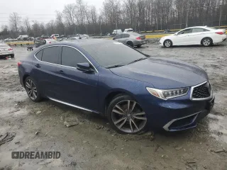 2020 Acura TLX w/Technology Pkg with VIN 19UUB2F49LA000919, listed as a Copart auction lot 83974594 with 25,502 mi miles and Salvage Title. Bid and sale history available at carsss.com. Image 4.