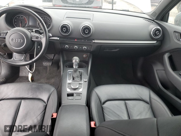 2015 Audi A3 1.8T Premium with VIN WAUACGFF3F1013762, listed as a Copart auction lot 39160744 with 0 mi miles. Bid and sale history available at carsss.com. Image 8.