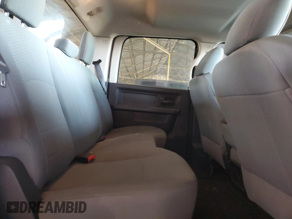 2018 Ram 1500 Tradesman with VIN 3C6RR6KT9JG118351, listed as a Copart auction lot 47204225 with 107,356 mi miles and Salvage title. Bid and sale history available at DreamBid. Image 10.