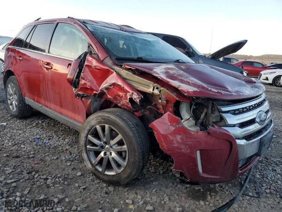 2013 Ford Edge Limited with VIN 2FMDK4KC3DBB38917, listed as a Copart auction lot 85349324 with 172,814 mi miles and Salvage Title. Bid and sale history available at carsss.com. Image 4.