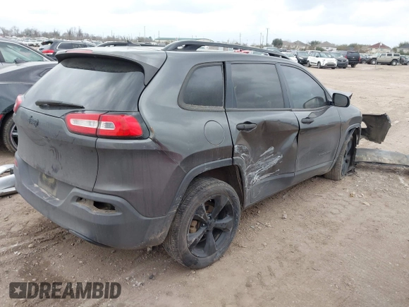 2016 Jeep Cherokee Sport with VIN 1C4PJLAB1GW350578, listed as a IAAI auction lot 41692380 with Not Provided miles and . Bid and sale history available at DreamBid. Image 4.