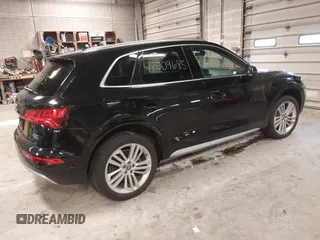 2018 Audi Q5 Premium Plus with VIN WA1BNAFY2J2201427, listed as a IAAI auction lot 42009685 with 75,465 mi miles. Bid and sale history available at carsss.com. Image 4.