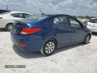 2015 Hyundai Accent GLS with VIN KMHCT4AE1FU842834, listed as a Copart auction lot 55531675 with 0 mi miles and Clean Title. Bid and sale history available at carsss.com. Image 3.