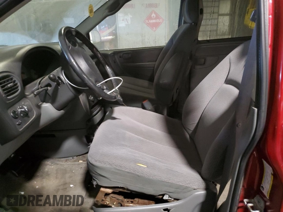 2007 Chrysler Town & Country Touring with VIN 2A4GP54L87R283527, listed as a Copart auction lot 42157815 with 124,655 mi miles and Salvage Title. Bid and sale history available at DreamBid. Image 7.
