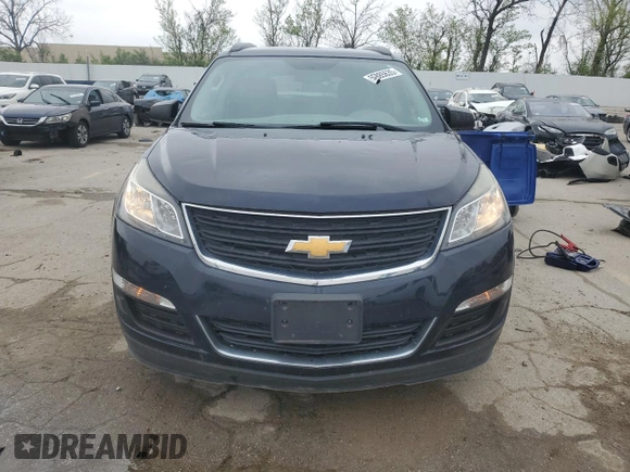2017 Chevrolet Traverse LS with VIN 1GNKRFED8HJ207861, listed as a Copart auction lot 52885635 with 202,936 mi miles and Salvage title. Bid and sale history available at DreamBid. Image 5.