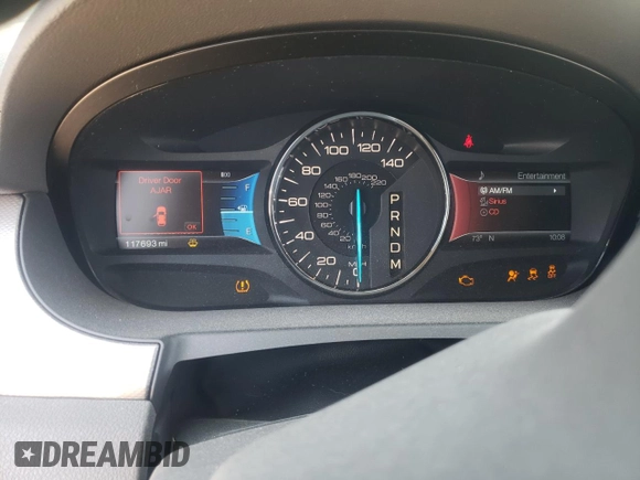 2011 Ford Edge SEL with VIN 2FMDK3JC0BBB37250, listed as a Copart auction lot 48635685 with 117,693 mi miles and Salvage Title. Bid and sale history available at carsss.com. Image 9.