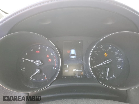 2021 Toyota C-HR LE with VIN NMTKHMBX5MR123586, listed as a Copart auction lot 54247515 with 47,646 mi miles and Salvage Title. Bid and sale history available at DreamBid. Image 9.