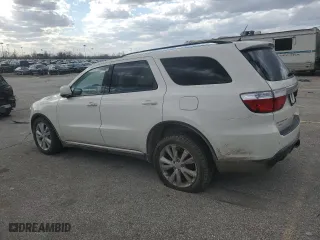 2012 Dodge Durango Crew with VIN 1C4SDJDTXCC217582, listed as a Copart auction lot 48042695 with 176,202 mi miles and Salvage Title. Bid and sale history available at carsss.com. Image 2.