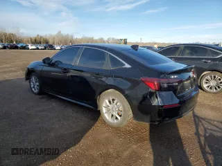 2024 Honda Civic Sedan EX with VIN 2HGFE2F36RH109808, listed as a Copart auction lot 81100254 with 46,439 mi miles and Salvage Title. Bid and sale history available at carsss.com. Image 2.