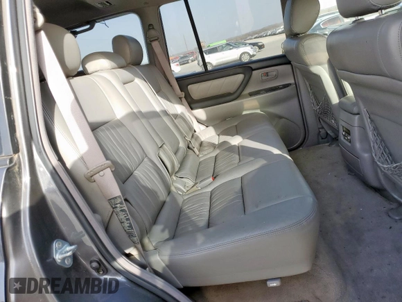 2006 Toyota Land Cruiser z VIN JTEHT05JX62090519, wystawiony jako Copart lot #48316775 z przebiegiem 144 244 mil mil oraz Czysty tytuł • Clean title. Historia ofert i sprzedaży dostępna na DreamBid. Obrazek 11.