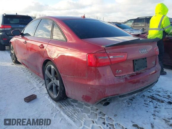 2014 Audi A6 Prestige with VIN WAUHGAFC4EN073806, listed as a IAAI auction lot 41315343 with 139,193 mi miles and . Bid and sale history available at DreamBid. Image 3.