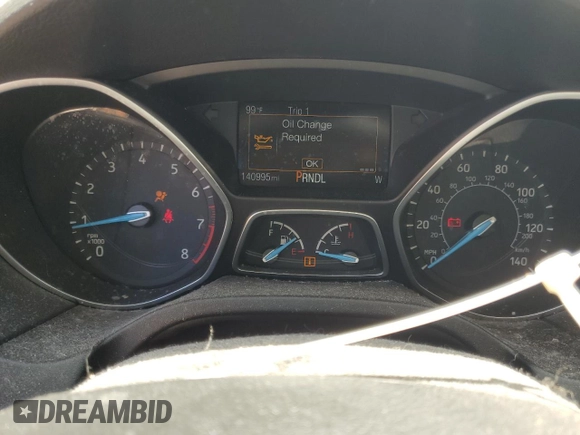 2017 Ford Focus SE with VIN 1FADP3F28HL262470, listed as a Copart auction lot 54908135 with 140,995 mi miles and Clean Title. Bid and sale history available at carsss.com. Image 9.