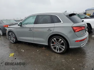 2019 Audi SQ5 Premium Plus with VIN WA1B4AFY9K2025075, listed as a Copart auction lot 49152064 with 71,288 mi miles and . Bid and sale history available at DreamBid. Image 2.